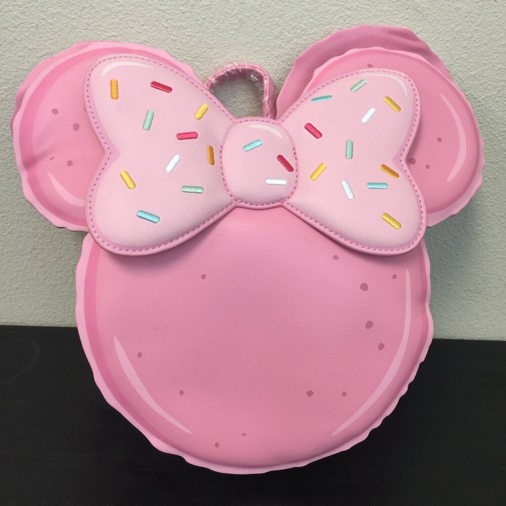 PRE LOVED - Disney Pink Macaroon Minnie Mini Backpack - BAG088